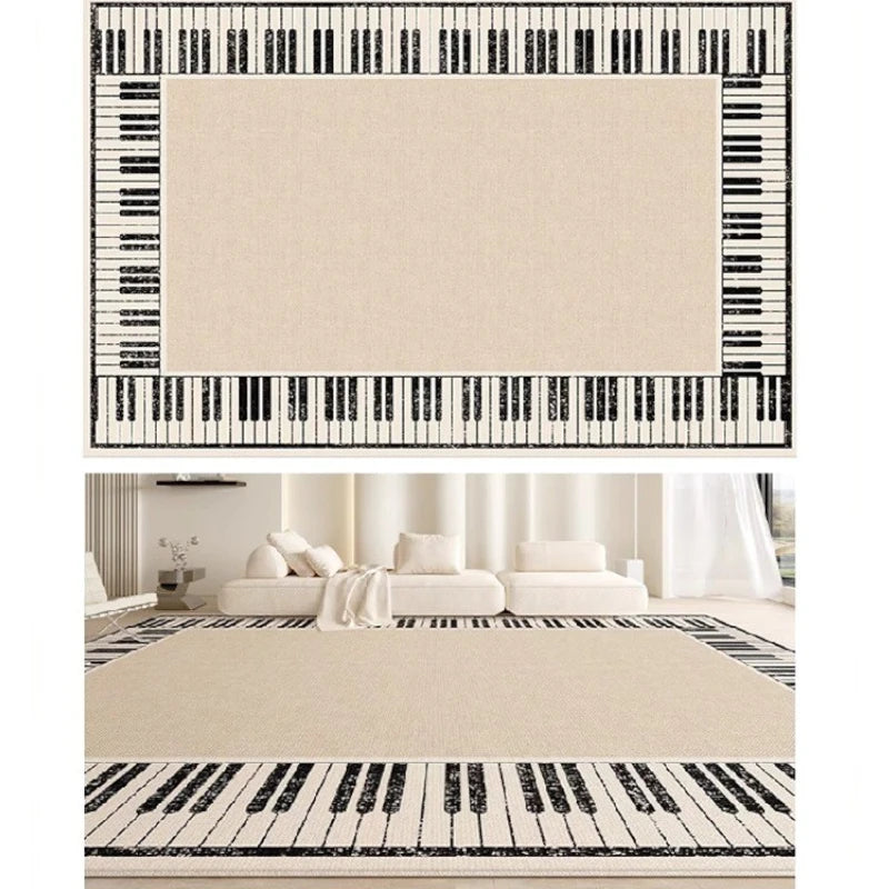 Marleigh UltraGuard Luxury Velvet Waterproof Area Rug - Non-Slip Soft Washable Rug for Living Room, Bedroom, Nursery - Perfect for High Traffic Areas & Pet-Friendly Homes