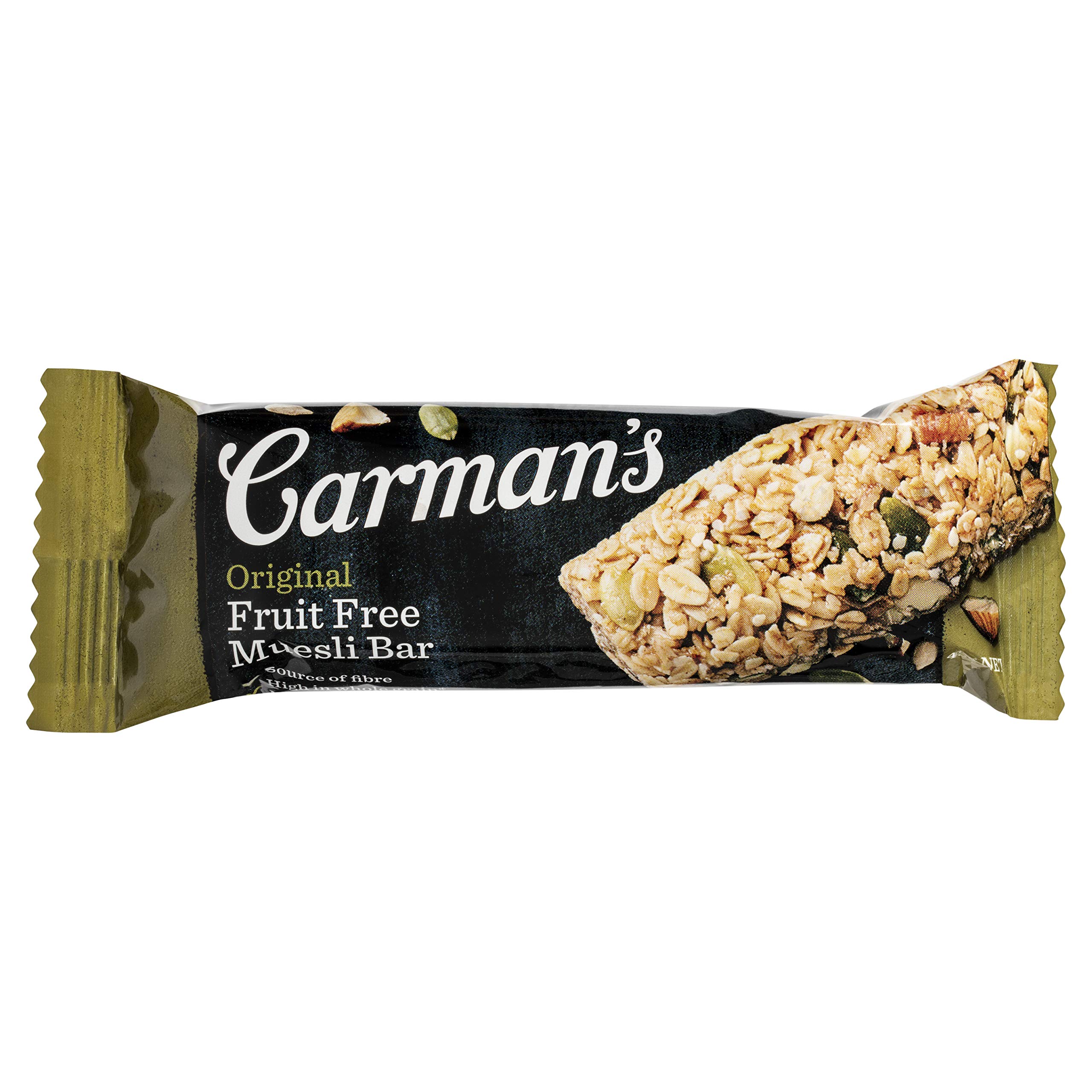 Carmans Original Fruit Free Muesli 270g - Healthy Breakfast Cereal for Gluten-Free & Vegan Diet - Perfect for Busy Mornings & On-the-Go Snacking