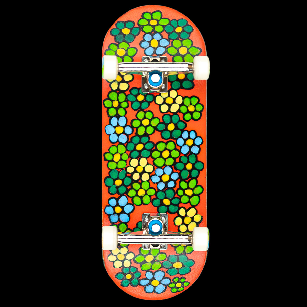 Custom Fingerboard Complete Skateboard #7 - Mini Skateboard for Tricks & Stunts - Perfect for Kids, Teens & Adults - Indoor & Outdoor Use