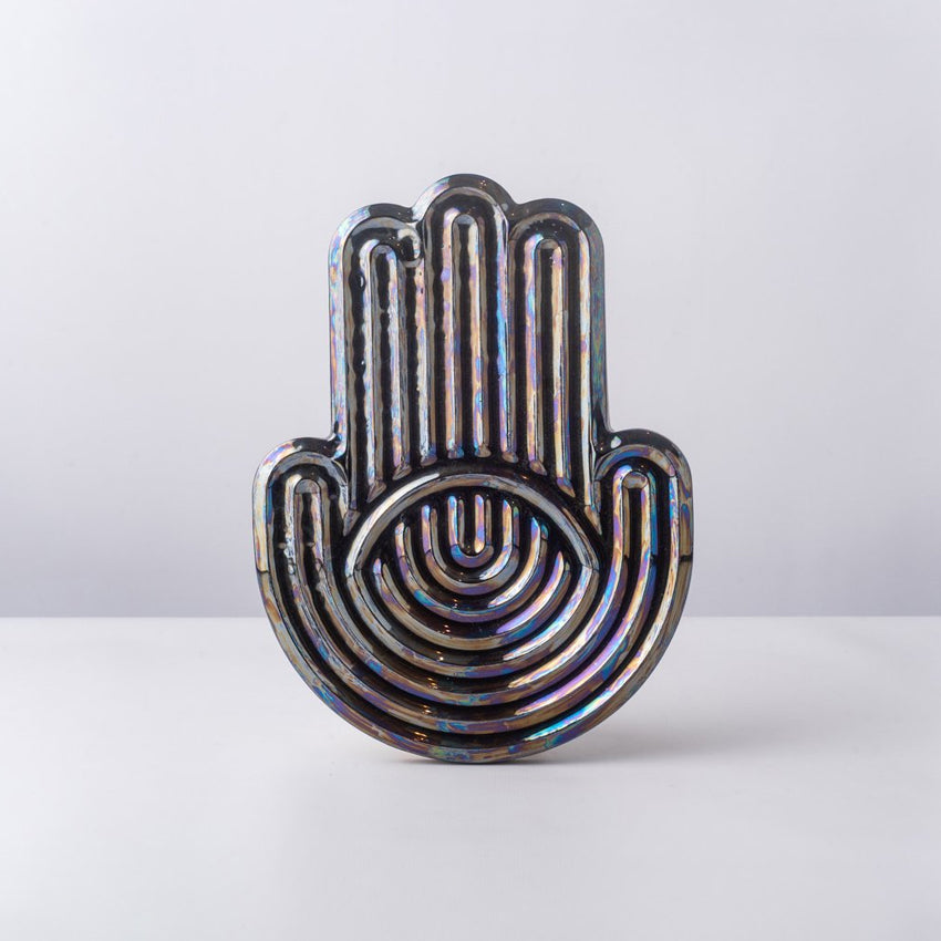 CDMX Design | Bruci Hamsa Hand - Stylish Wall Art Decor for Home & Office - Perfect for Living Room, Bedroom, or Gift Giving
