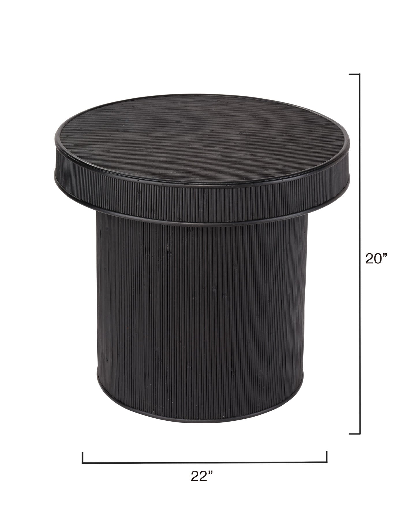 Taylor Side Table - Modern End Table with Storage Shelf, Small Nightstand for Bedroom, Living Room, or Office - Perfect for Coffee, Books, and Decor
