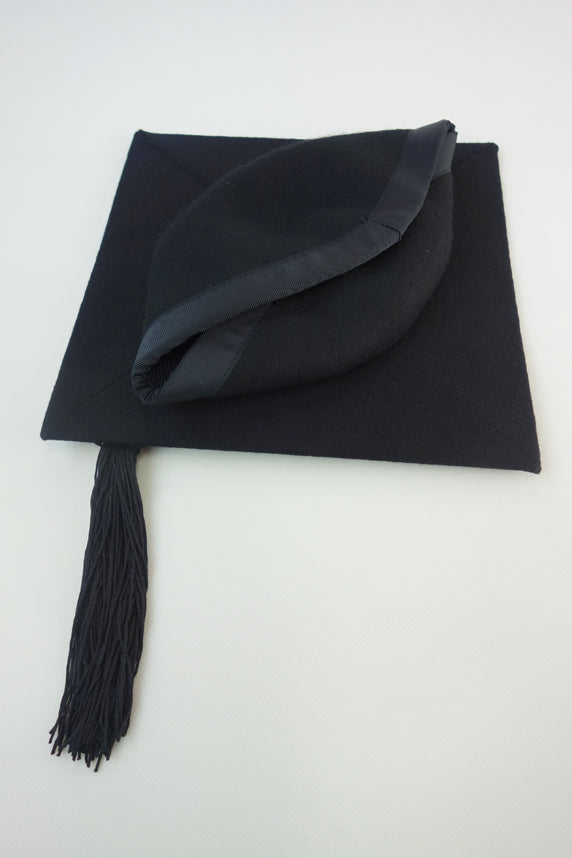 Graduation Mortar Board Cap - Soft & Comfortable Adjustable College Graduation Hat for Men & Women - Perfect for Commencement Ceremonies, Photos & Graduation Parties