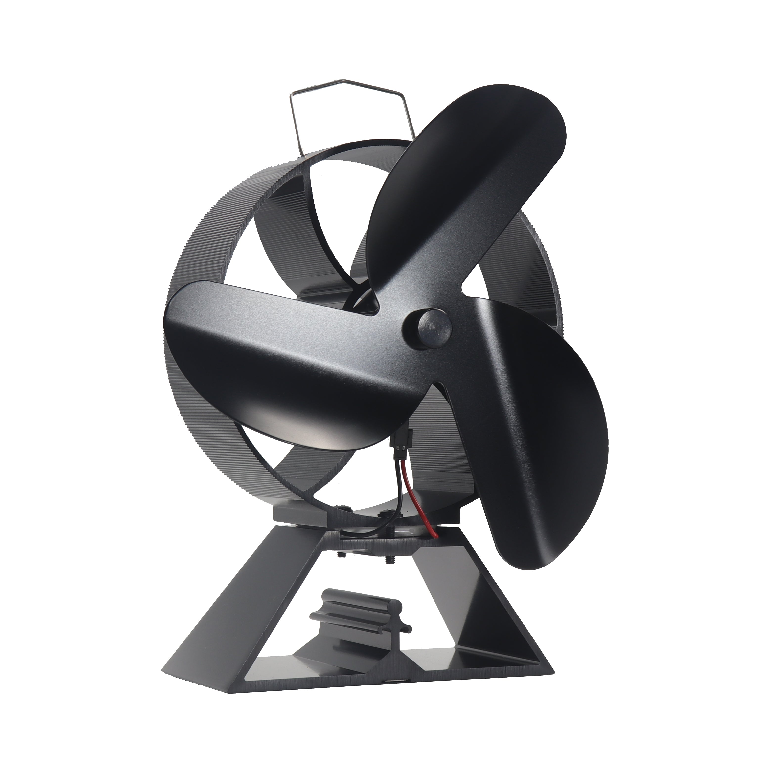 3 Blade Stove Fan VDSF643 - Eco-Friendly Heat Powered Stove Fan for Wood Burning Stoves - Perfect for Energy Efficient Home Heating & Improved Air Circulation in Living Rooms, Cabins & RVs