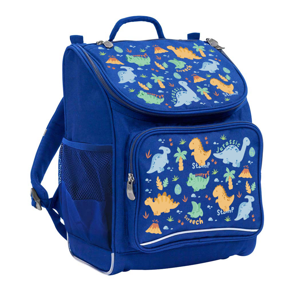 Jurassic Mighty Junior Dinosaur Backpack for Kids - School Backpack with Adjustable Straps & Multiple Pockets - Perfect for School, Travel & Outdoor Adventures