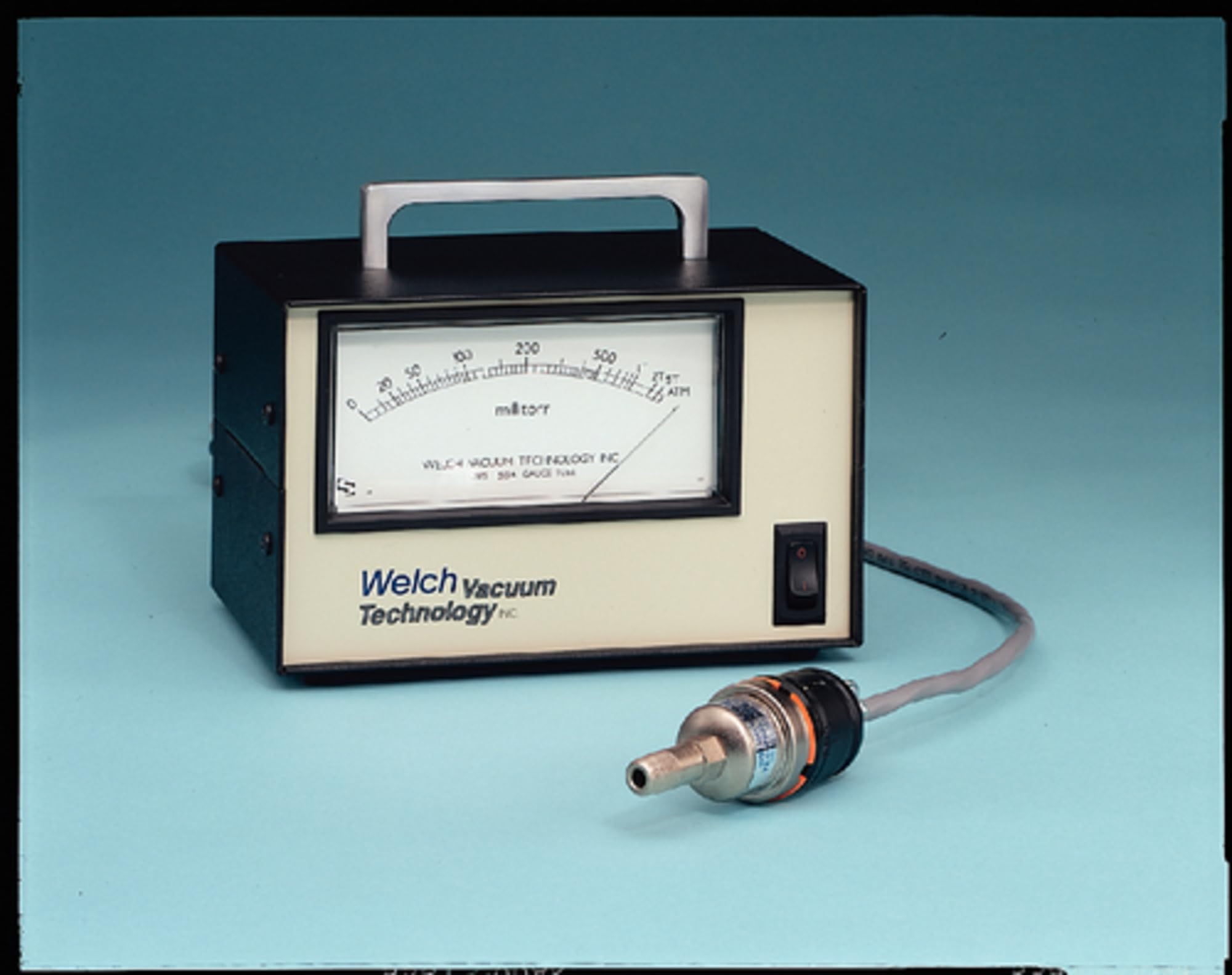 Welch Vacuum 1515 Single-Station Thermocouple Vacuum Gauge - 115V, 60Hz - Ideal for Laboratory, Industrial & HVAC Vacuum Pressure Measurement