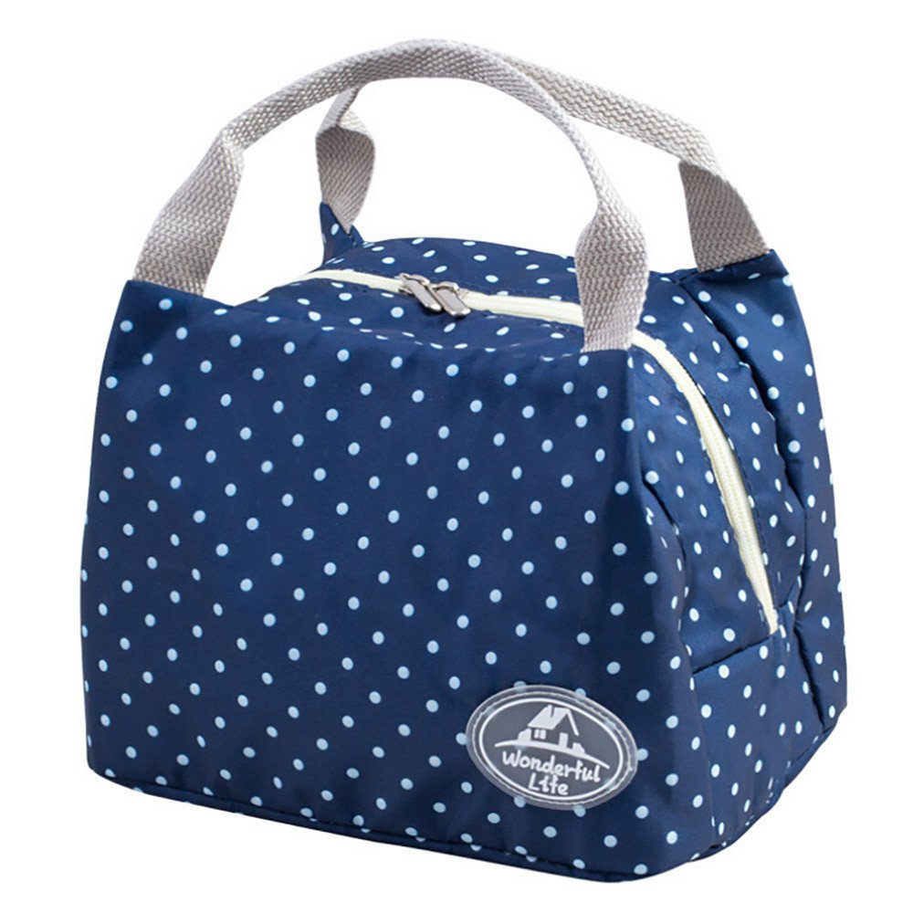 Large Insulated Picnic Bag for Beach Camping Hiking & Fishing - Snacks Drinks Organizer