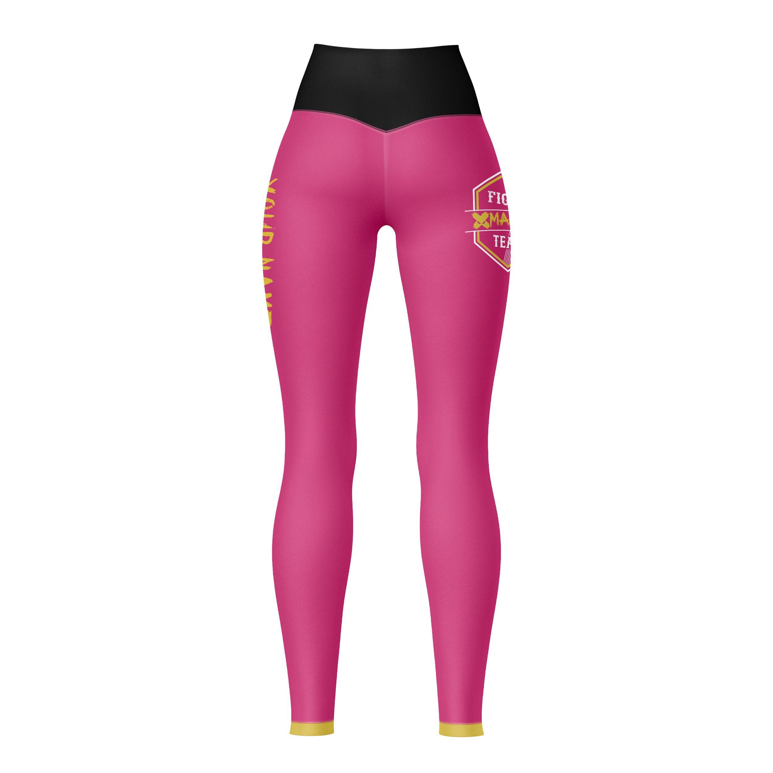 XMartial Kill Level Fight Team Women's BJJ Spats - High Performance Brazilian Jiu-Jitsu Leggings for MMA & No-Gi Training - Perfect for Competition & Gym Workouts