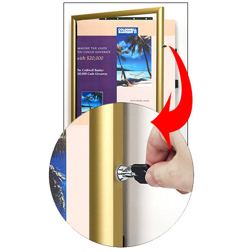 22x28 Poster Swing Frame - Wide Face 1