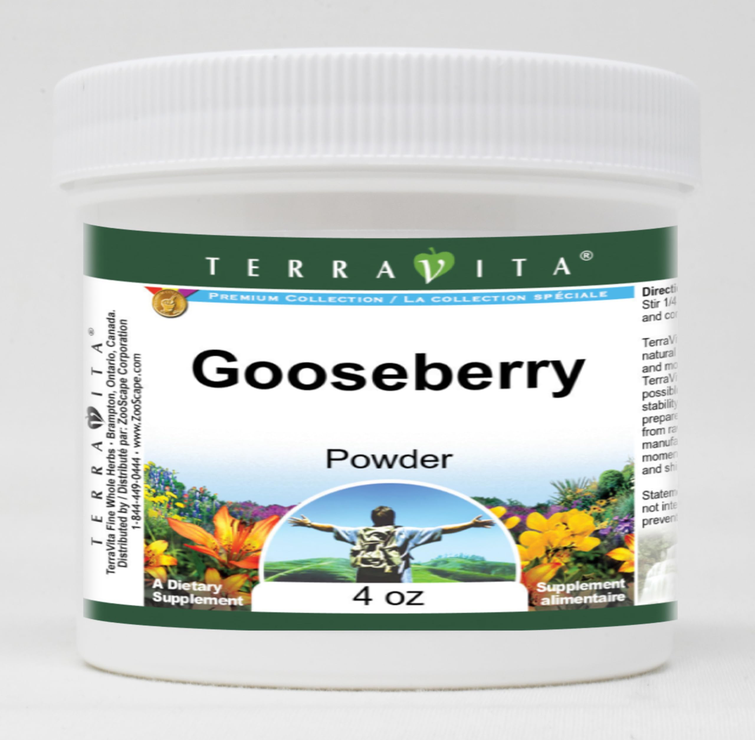 Organic Gooseberry Powder 4 oz (2 Pack) - Premium Amla Powder for Hair Growth, Skin Care & Immunity Boost - Perfect for Smoothies, Teas & DIY Beauty Recipes