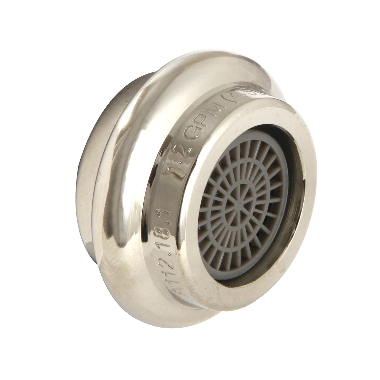 Cal Green Z12KBSA1796 1.2 GPM Water-Saving Faucet Aerator - Polished Nickel Finish - Perfect for Bathroom & Kitchen Sink Faucets