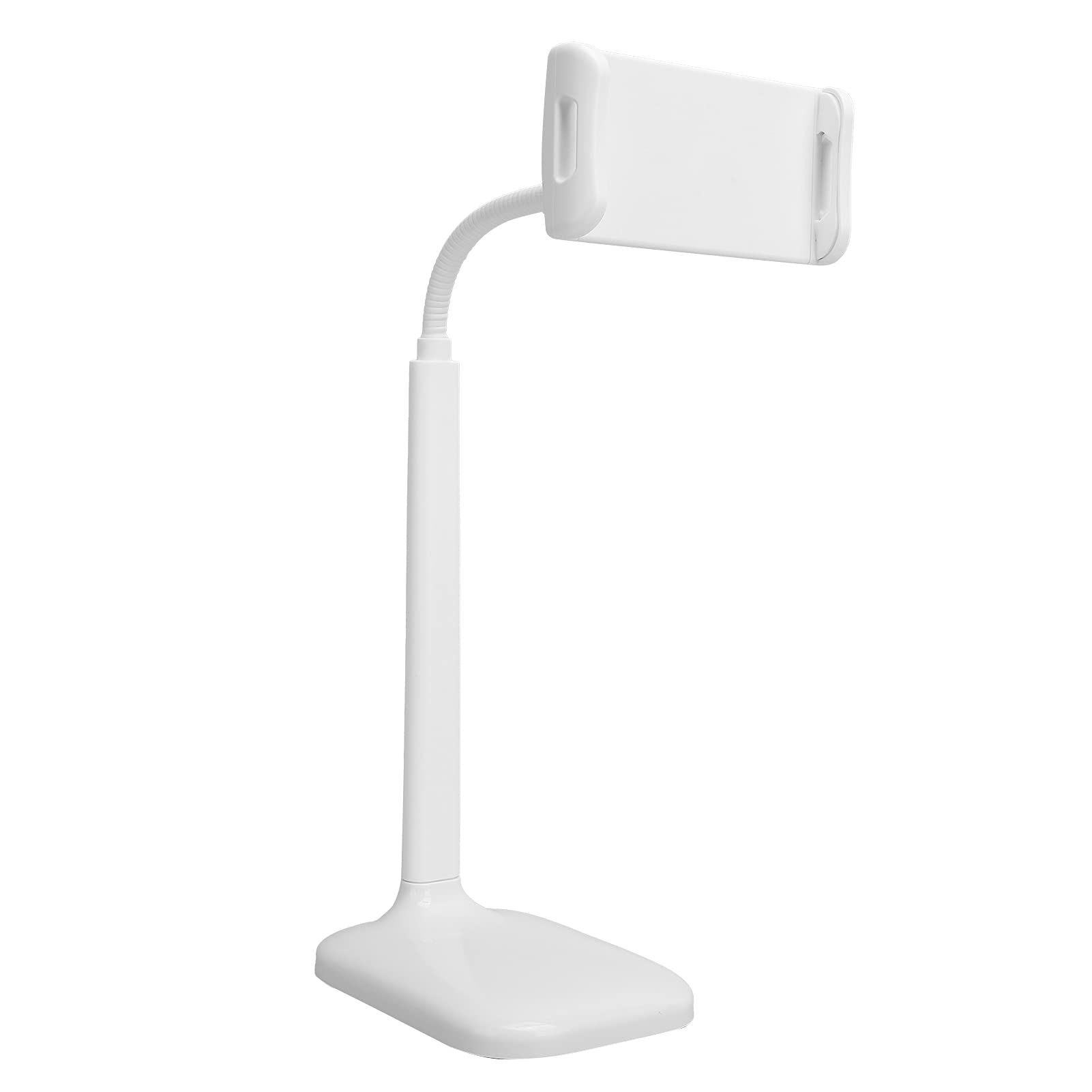 Adjustable Phone Stand Holder - Stable Desktop & Tablet Stand with Exquisite Craftsmanship, Multi-Functional for iPhone, Samsung & Smartphones (White) - Perfect for Office, Home & Video Calls