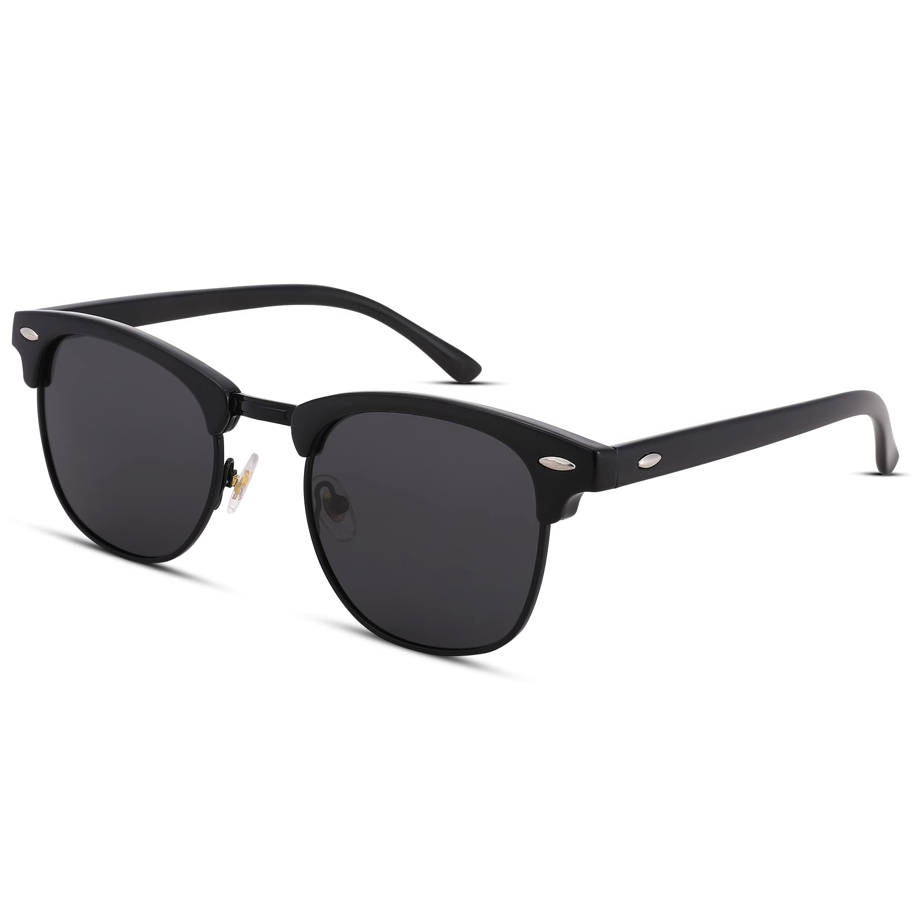 Acme Semi-Rimless Polarized Sunglasses UV 400 Protection for Women & Men - Lightweight Comfort for Driving, Fishing & Outdoor Activities