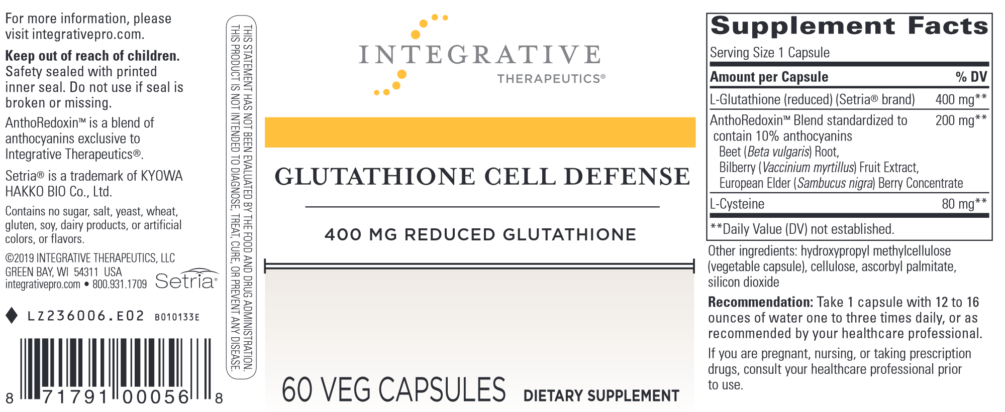 Premium Glutathione Supplement for Skin Whitening & Antioxidant Support - Boost Immunity, Detoxify & Enhance Skin Radiance - Ideal for Daily Wellness & Anti-Aging Routine