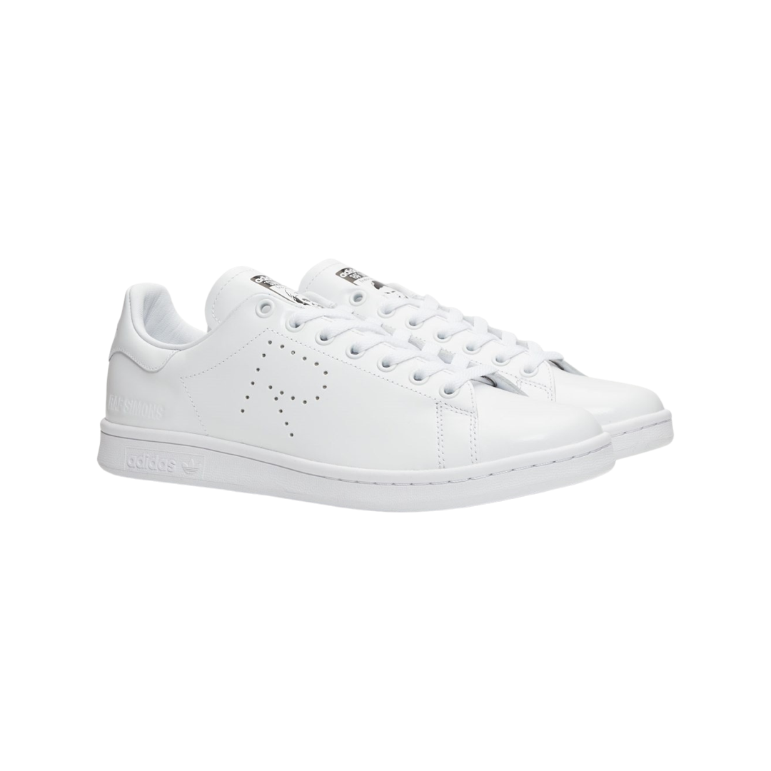 Raf Simons x Stan Smith White Leather Sneakers - Men's Fashion Shoes for Casual & Streetwear Outfits
