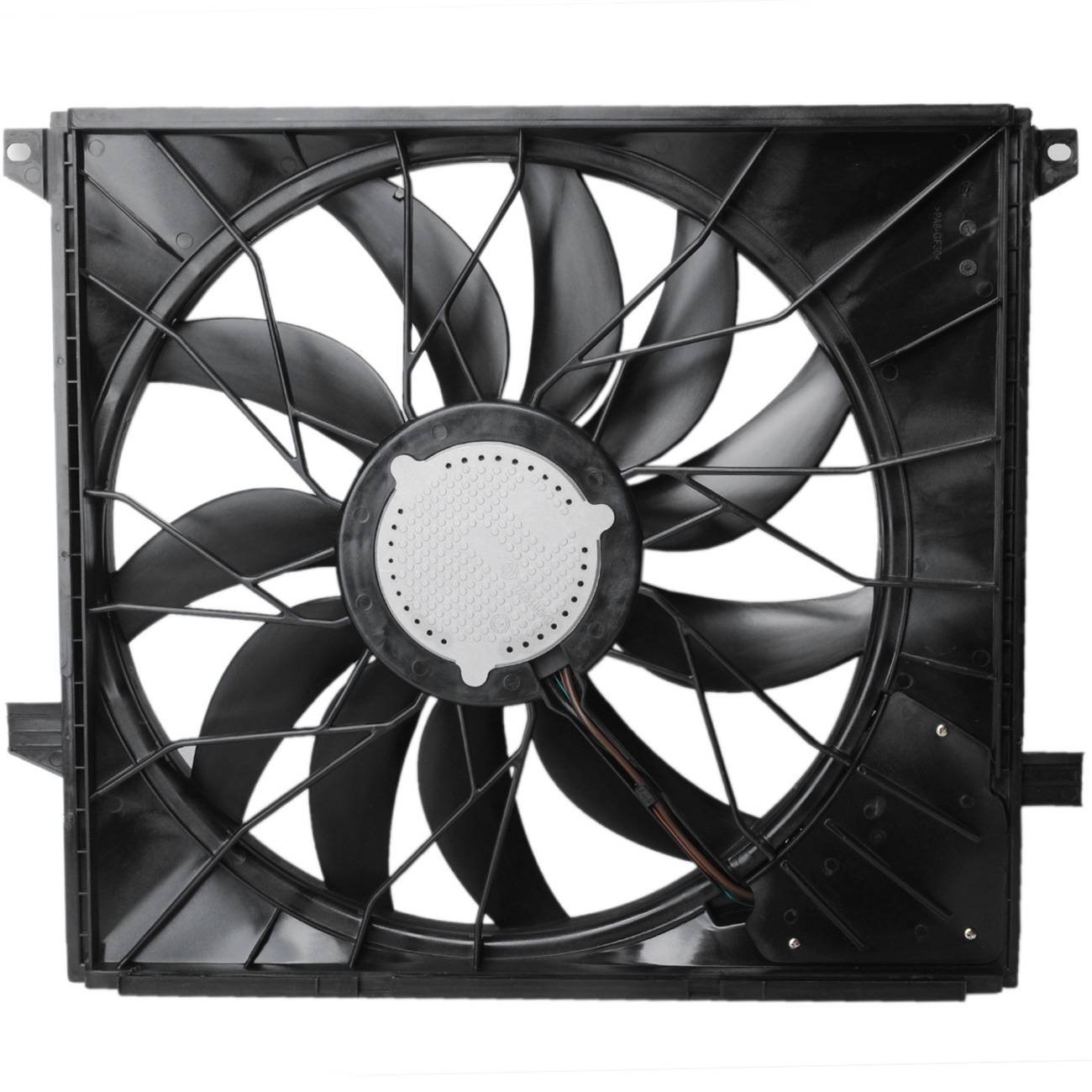 KT A1635000293 Brushless Motor Radiator Cooling Fan - High Performance Front Cooling Fan Assembly (1PC) - Perfect for Automotive Radiator Cooling & Engine Temperature Control