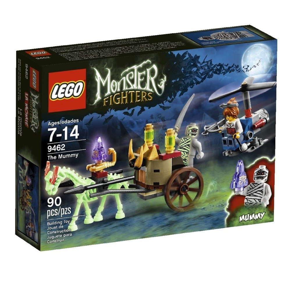 LEGO Monster Fighters 9462 The Mummy Building Set - Classic Horror Theme Toy for Kids & Collectors | Perfect for Halloween Decorations & Creative Play