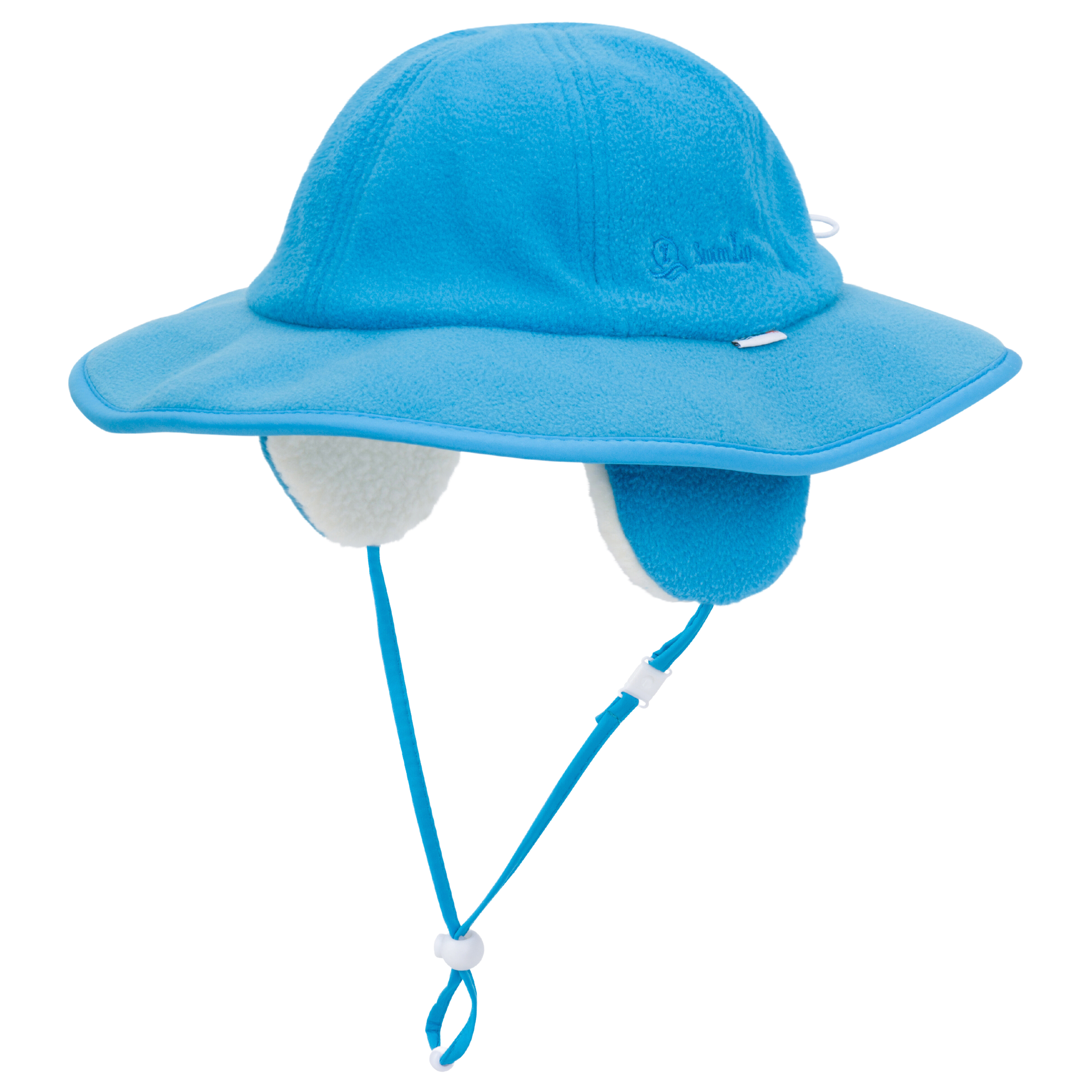 Kids Tundra Ear Flap Fleece Winter Wide Brim Sun Hat - Warm & UV Protection for Cold Weather - Perfect for Snow Play, Skiing, and Outdoor Winter Adventures