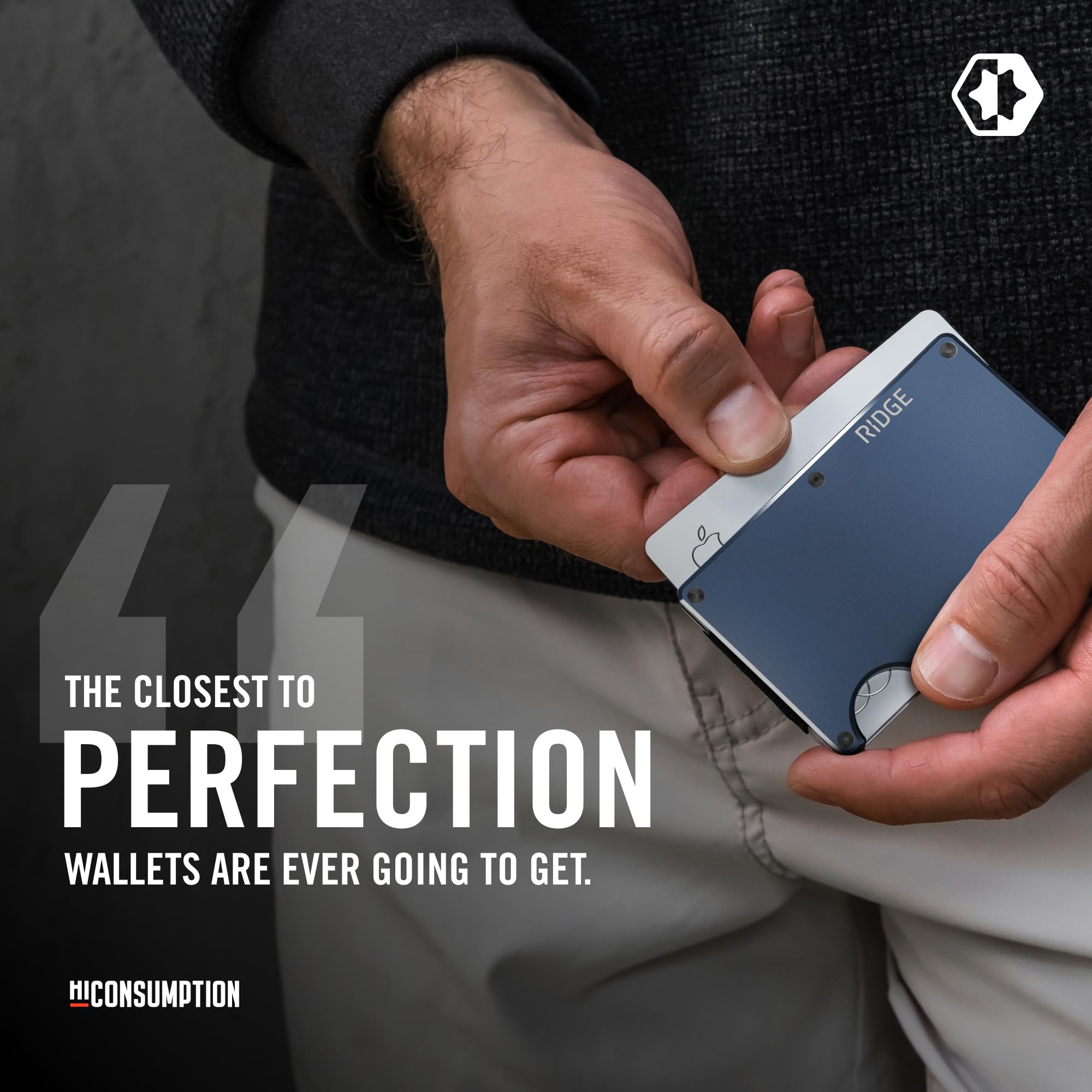 Slim Minimalist RFID Blocking Wallet for Men - Front Pocket Card Holder & Money Clip - Perfect for Travel, Business, and Everyday Carry