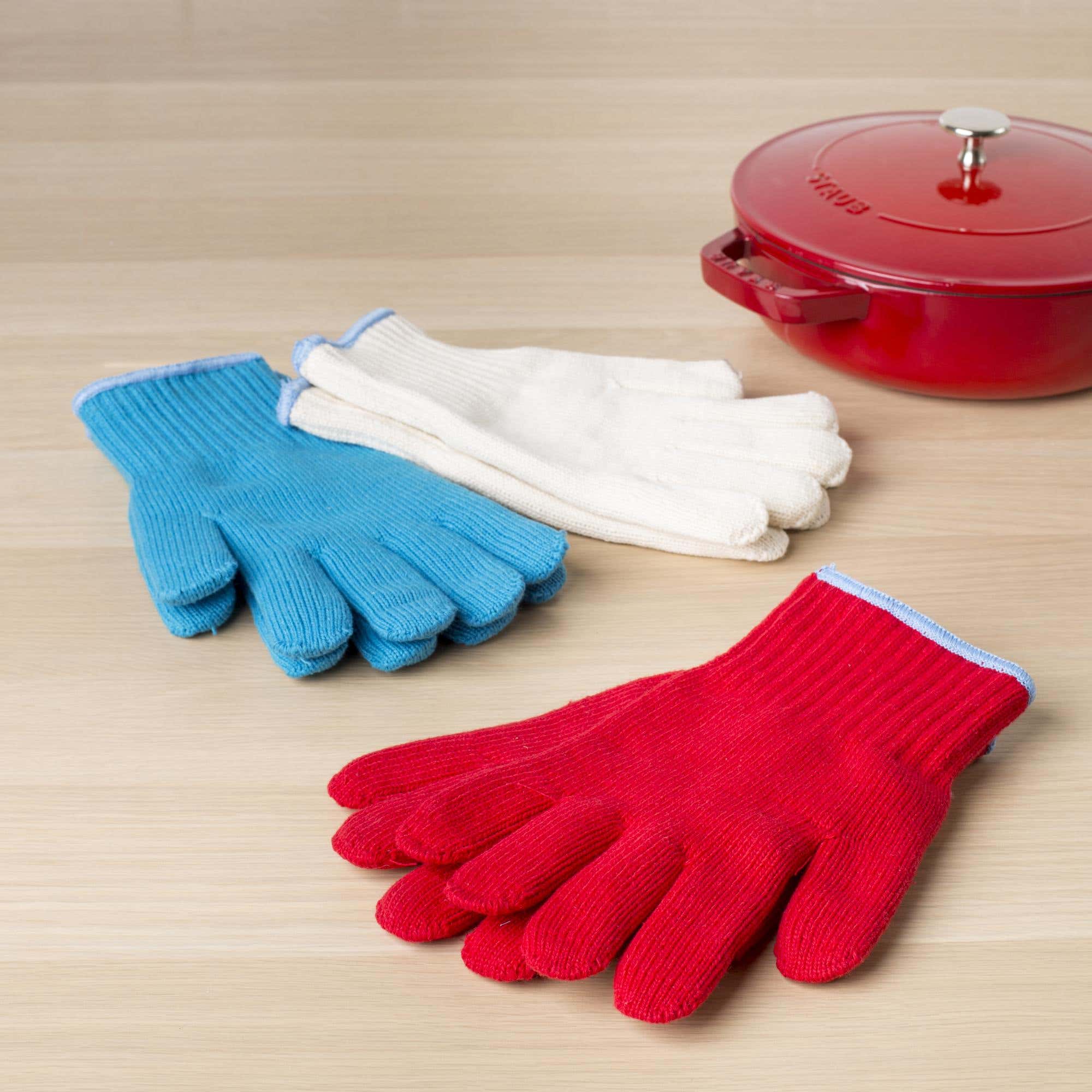 Heat-Resistant CTG 2-Piece Oven Gloves Set - 93029 - Perfect for Baking, Grilling & Kitchen Safety