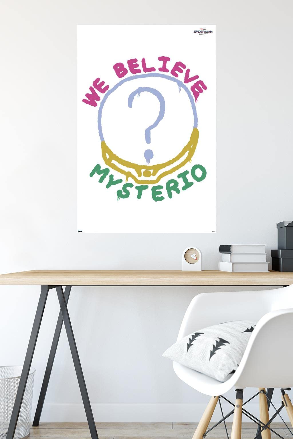 Marvel Spider-Man: No Way Home We Believe Mysterio Wall Poster 34