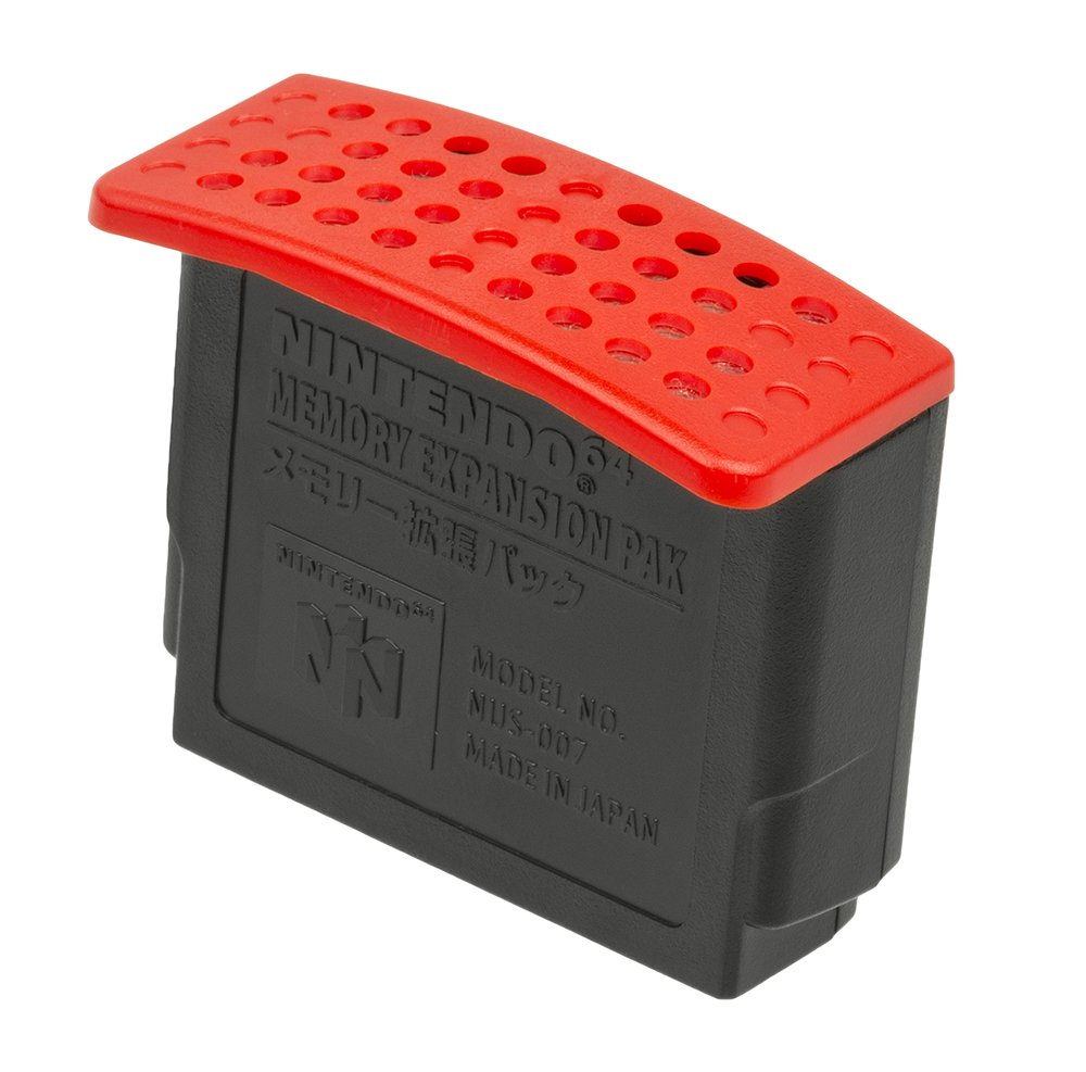 Nintendo 64 Expansion Pak - RAM Upgrade for N64 Console - Enhance Game Performance for Perfect Dark, Donkey Kong 64 & Majora's Mask - Ideal for Retro Gaming & N64 Collectors