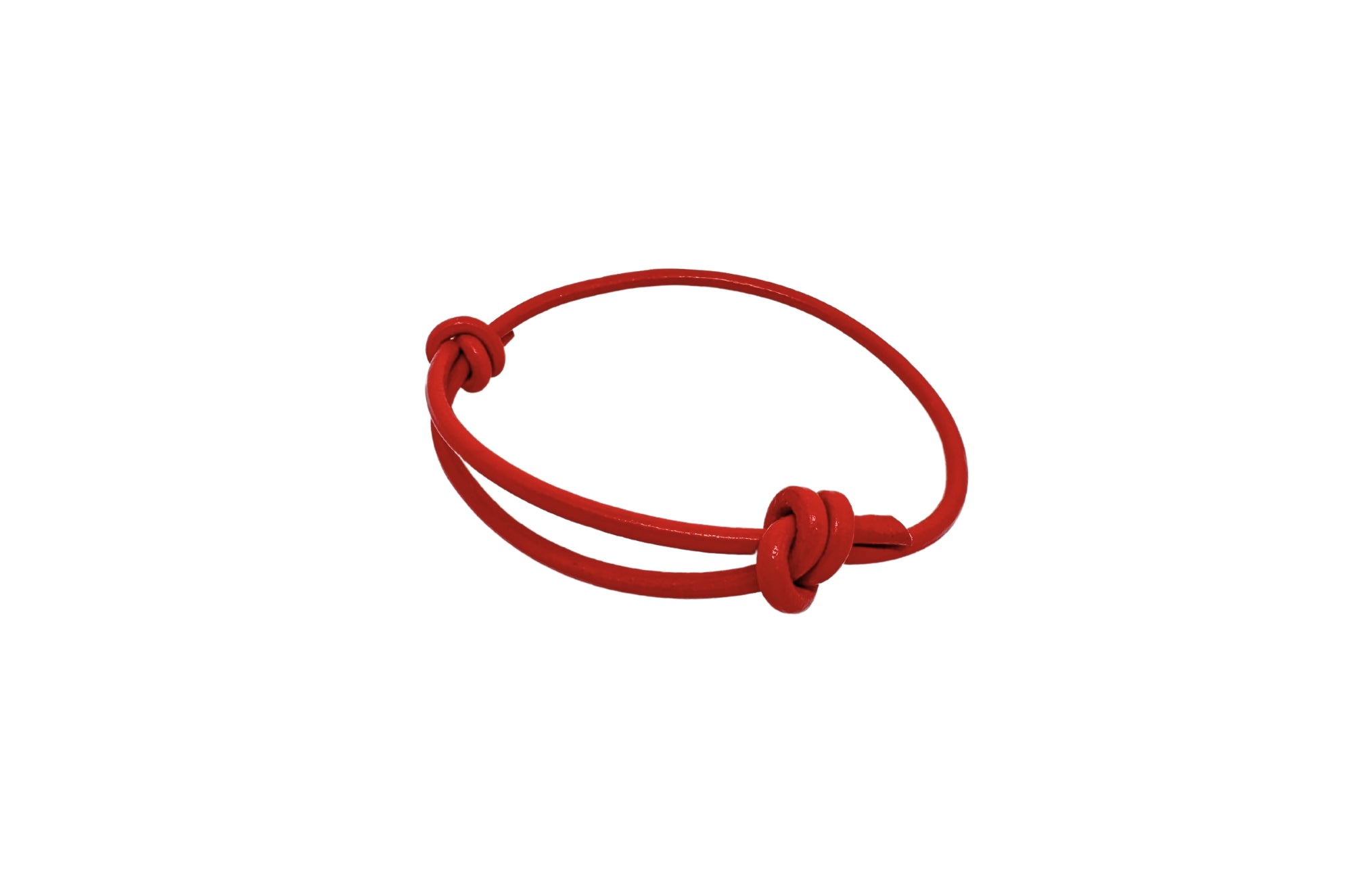 Handmade Genuine Leather Bracelet with Hand-Tied Knot - Stylish Boho Accessory for Men & Women - Perfect for Casual Wear, Festivals & Gifting