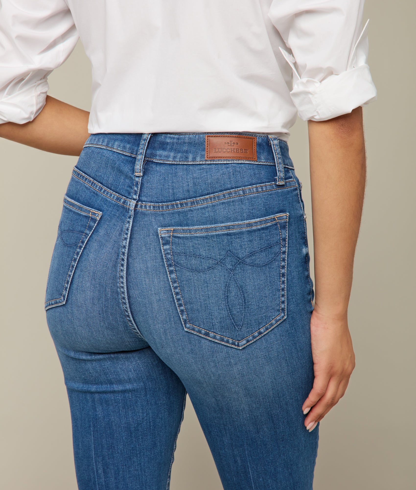 Liberty Mid Rise Bootcut Jeans for Women - Classic Rustic Wash, Comfortable Stretch Denim | Perfect for Casual Wear, Work & Everyday Outfits