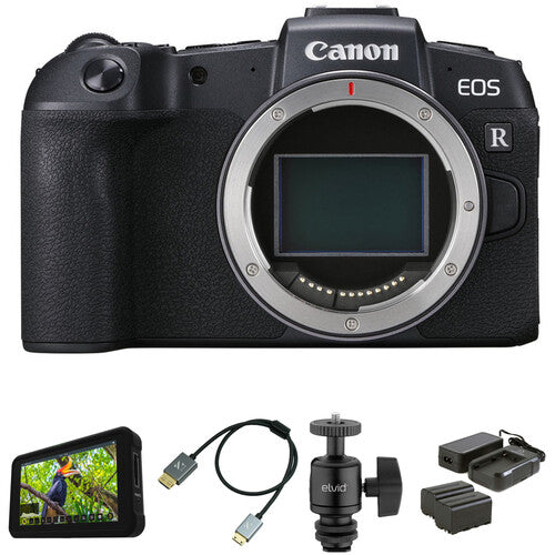 Canon EOS RP Full Frame Mirrorless Camera Body with Pro Monitoring Kit - Perfect for Vlogging, Travel Photography & Professional Content Creation