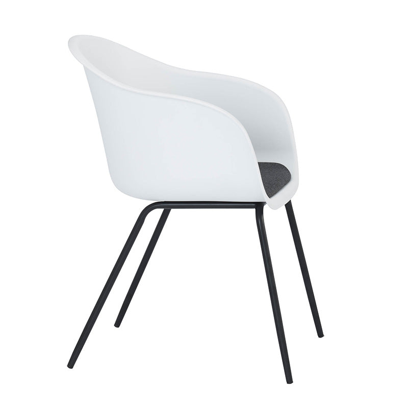 COLLEEN White Dining Chair - Modern & Comfortable Kitchen & Dining Room Furniture for Home Decor