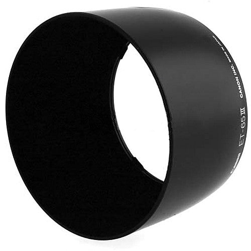 Canon ET-65III Lens Hood Compatible with EF 85mm f/1.8, 100mm f/2.0, 135mm f/2.8 SF & 100-300mm f/4.5-5.6 Lenses - Durable Camera Accessory for Portraits, Wildlife & Low Light Photography