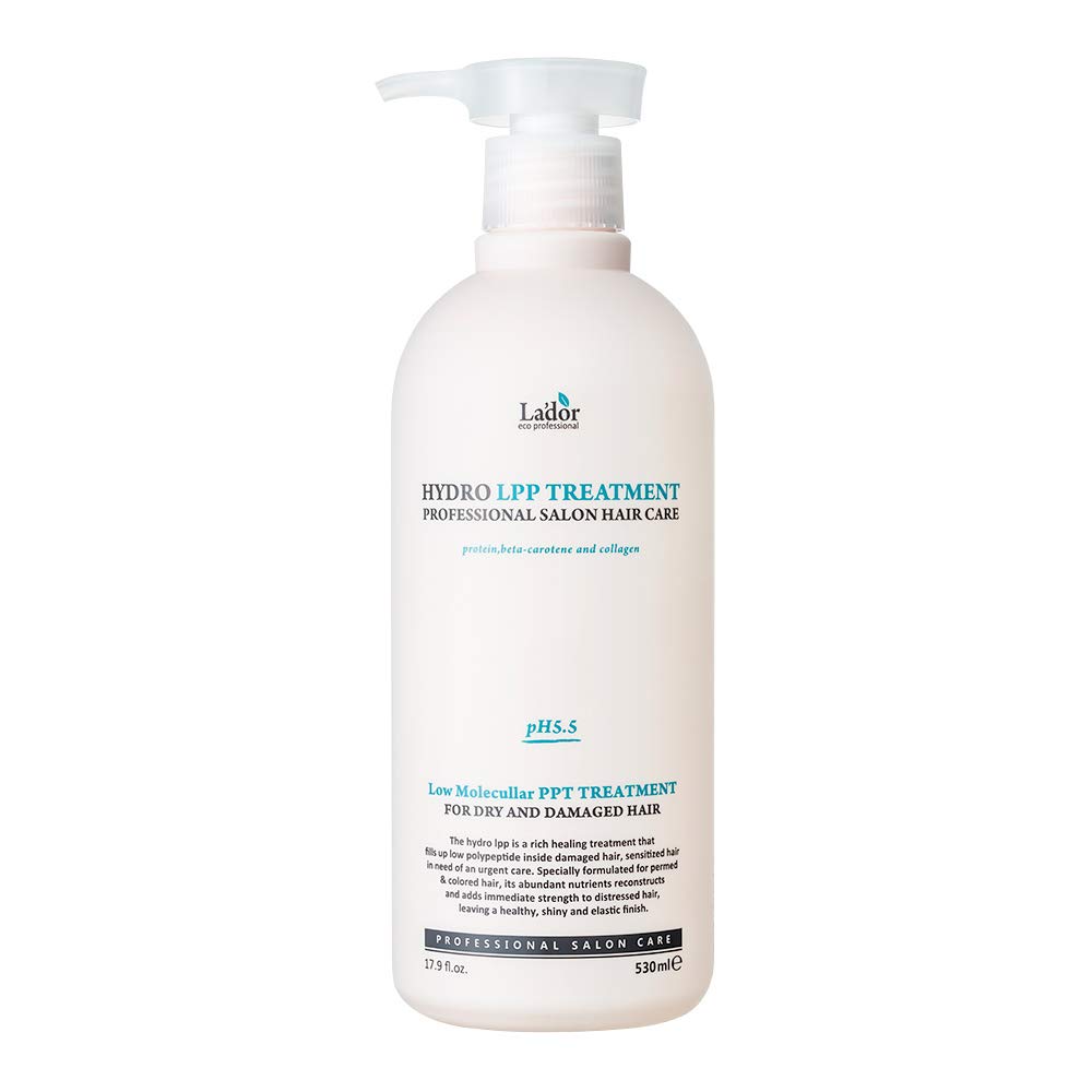 LADOR Hydro LPP Hair Treatment 530ml - Korean Hair Care for Dry & Damaged Hair - Salon Quality Hydration at Home