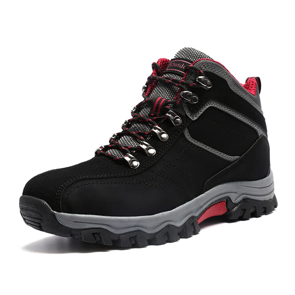 Men's Waterproof Hiking Boots - Lightweight Multi-Terrain Outdoor Shoes with Anti-Slip Lugs & Durable Camouflage Design for Trekking, Camping & Work | Comfortable Ankle Support for All-Day Wear