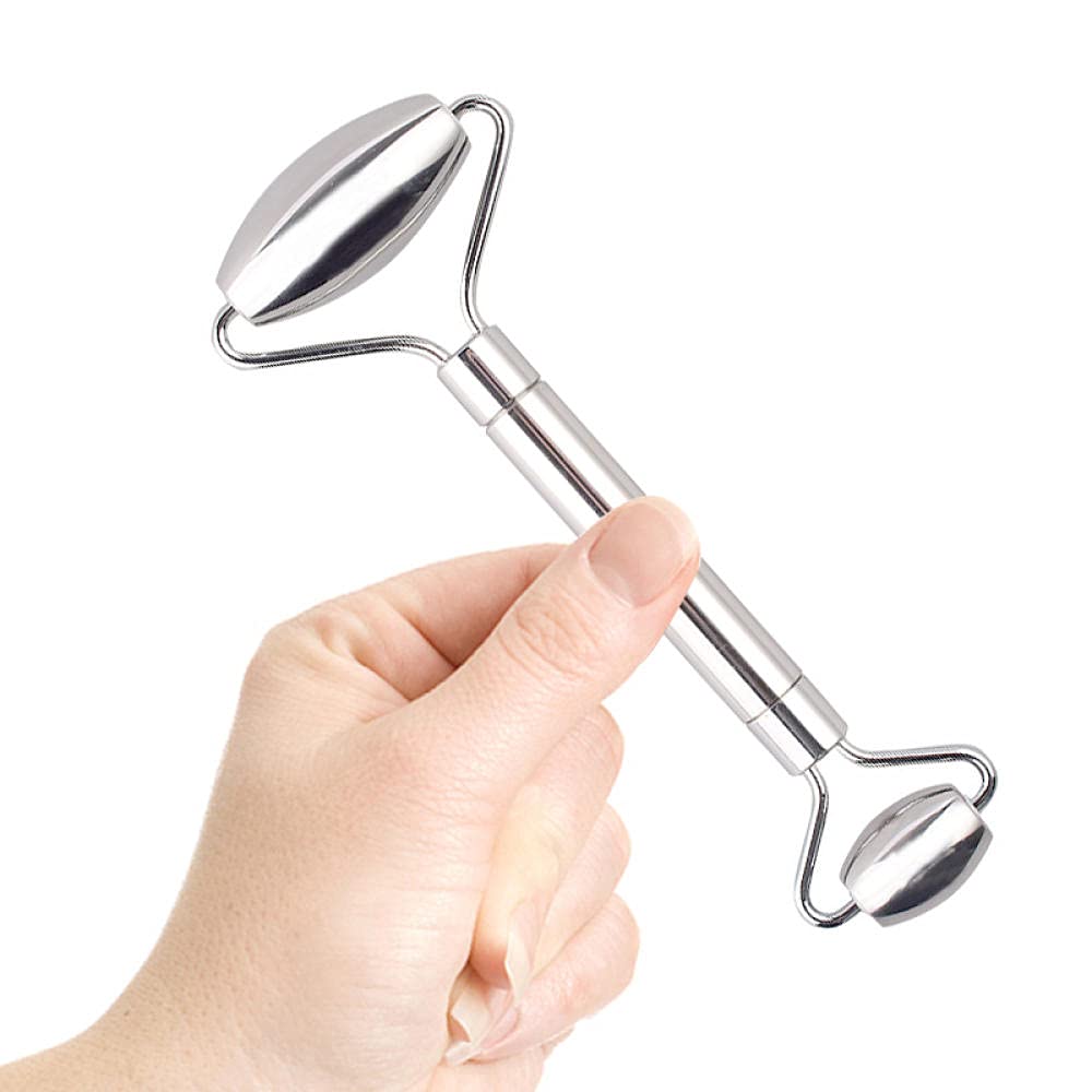 Premium Stainless Steel Gua Sha Massage Tool - Facial & Body Scraper for Skin Care, Lymphatic Drainage & Slimming - Includes Storage Box | Perfect for Home Spa, Self-Care & Beauty Routine
