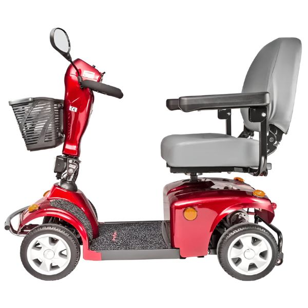 FreeRider USA FR168 4S II Heavy Duty 4 Wheel Mobility Scooter for Adults - 500 lb Weight Capacity, All-Terrain Electric Scooter for Seniors & Disabled (Perfect for Outdoor Use, Shopping Malls & Travel)