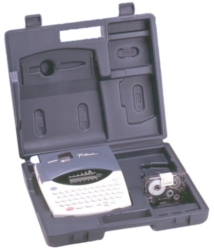 Brother PT1810 Label Maker Machine with QWERTY Keyboard - Perfect for Office, Home, and Warehouse Organization