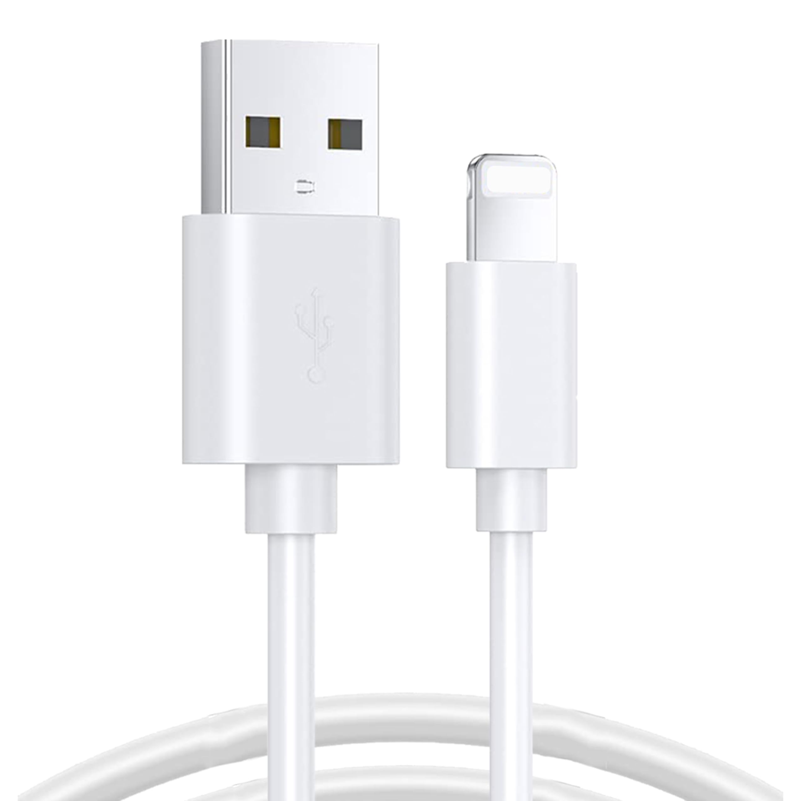 XenTech iPhone Lightning Cable 2M Fast Charging Cord - Compatible with iPhone 13/12/11/SE/XS/XR/X & iPad Mini/Air - Durable Long Charger for Home, Office & Travel (1 Pack)