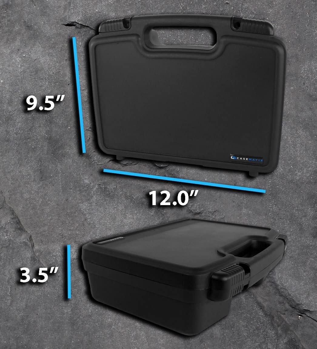 CASEMATIX Protective Case for Fluke Multimeters - Compatible with Fluke 117, Fluke 87V & Accessories - Durable Storage Solution for Electricians & DIY Projects