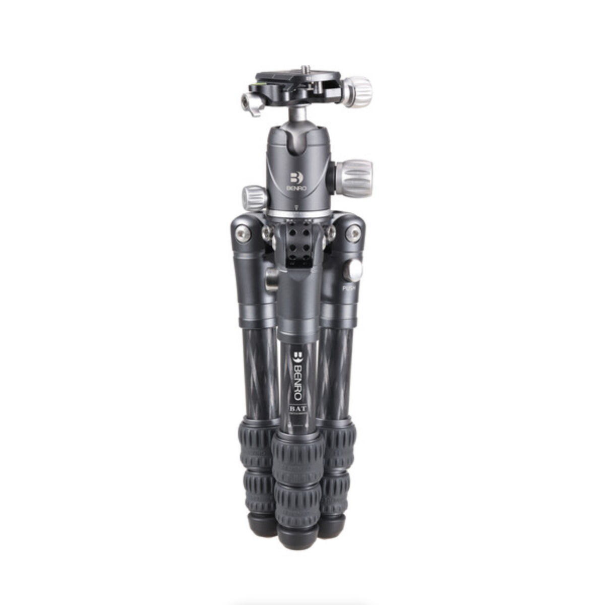 Benro Bat Zero Series Carbon Fiber Tabletop Tripod with VX20 Ball Head - Compact 16.14 Inch Travel Tripod for Photography, Vlogging & Outdoor Adventures