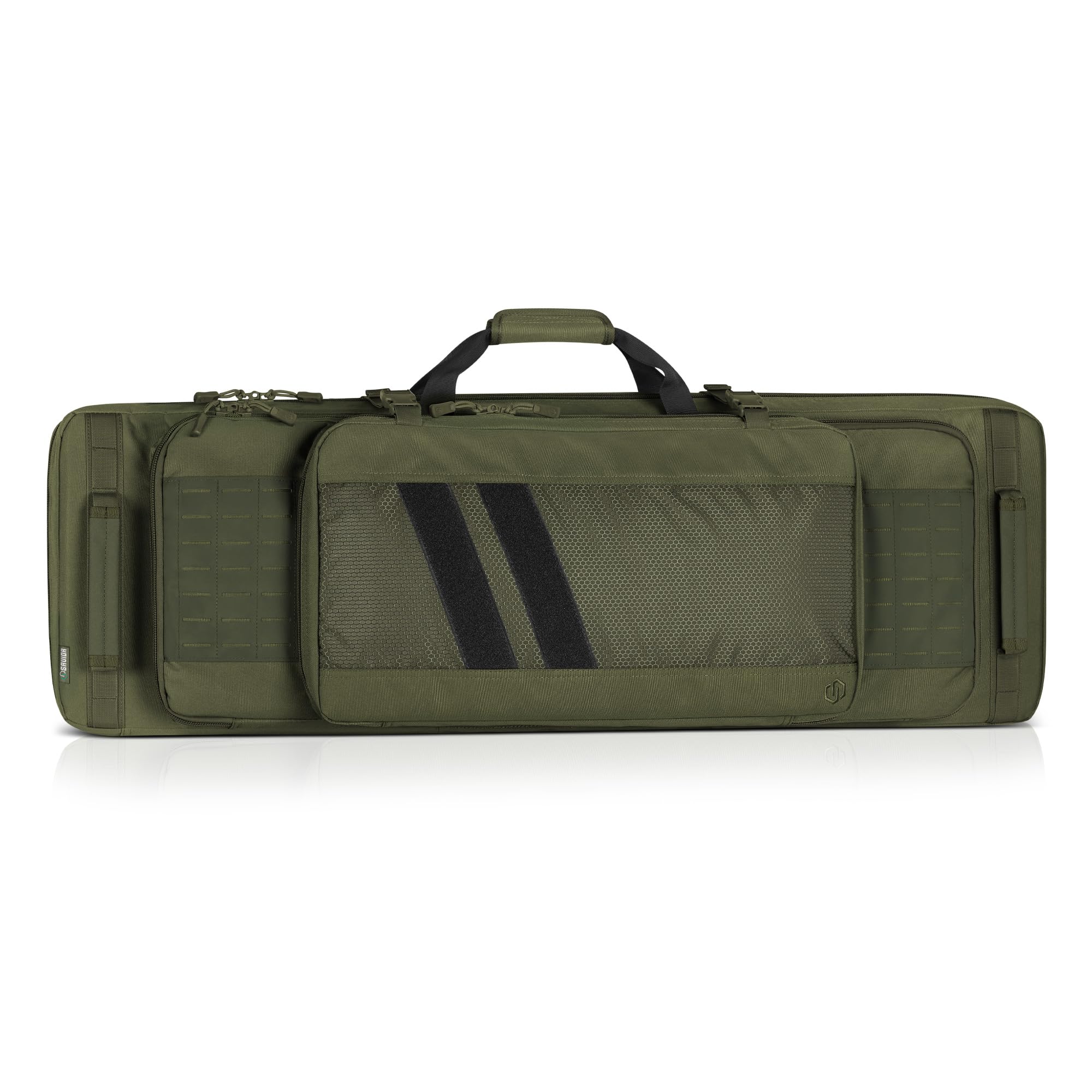 Savior Equipment Specialist Series Tactical Double Rifle Gun Bag - Lockable Zippers, Padded Handles, Adjustable Shoulder Strap for Long Guns & Pistols - Perfect for Range, Hunting & Secure Firearm Transport