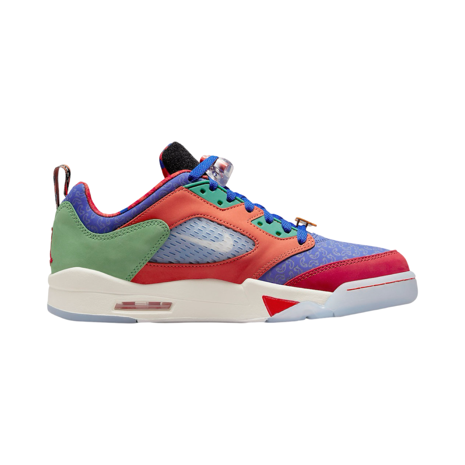 Air Jordan 5 Retro Low Doernbecher Michael Hyper Royal Orange Sneakers - Limited Edition Basketball Shoes for Men - Perfect for Streetwear & Sneaker Collectors