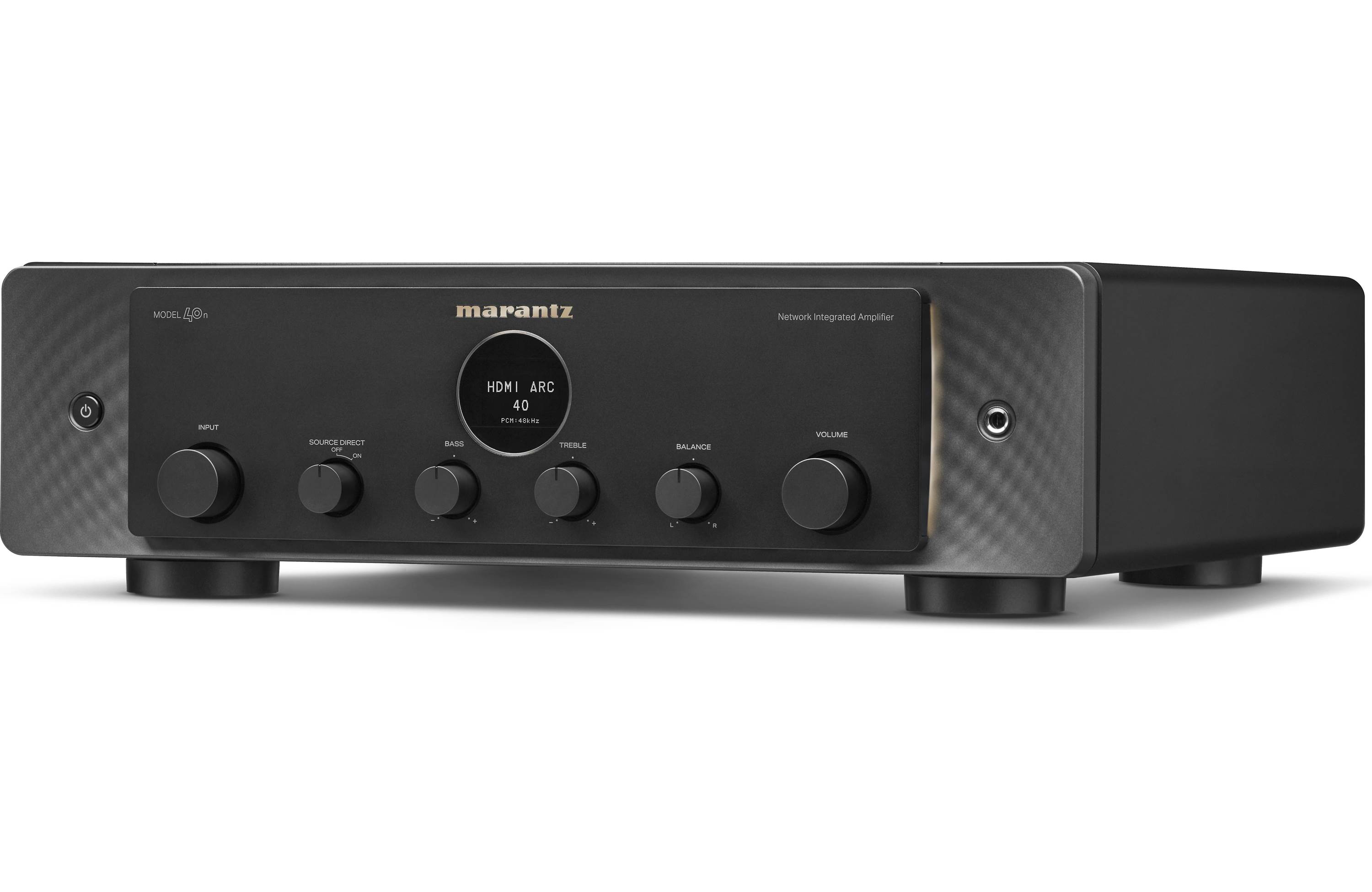 Marantz Model 40N Integrated Stereo Amplifier with Hi-Res Audio Streaming - Perfect for Home Theater & Music Listening