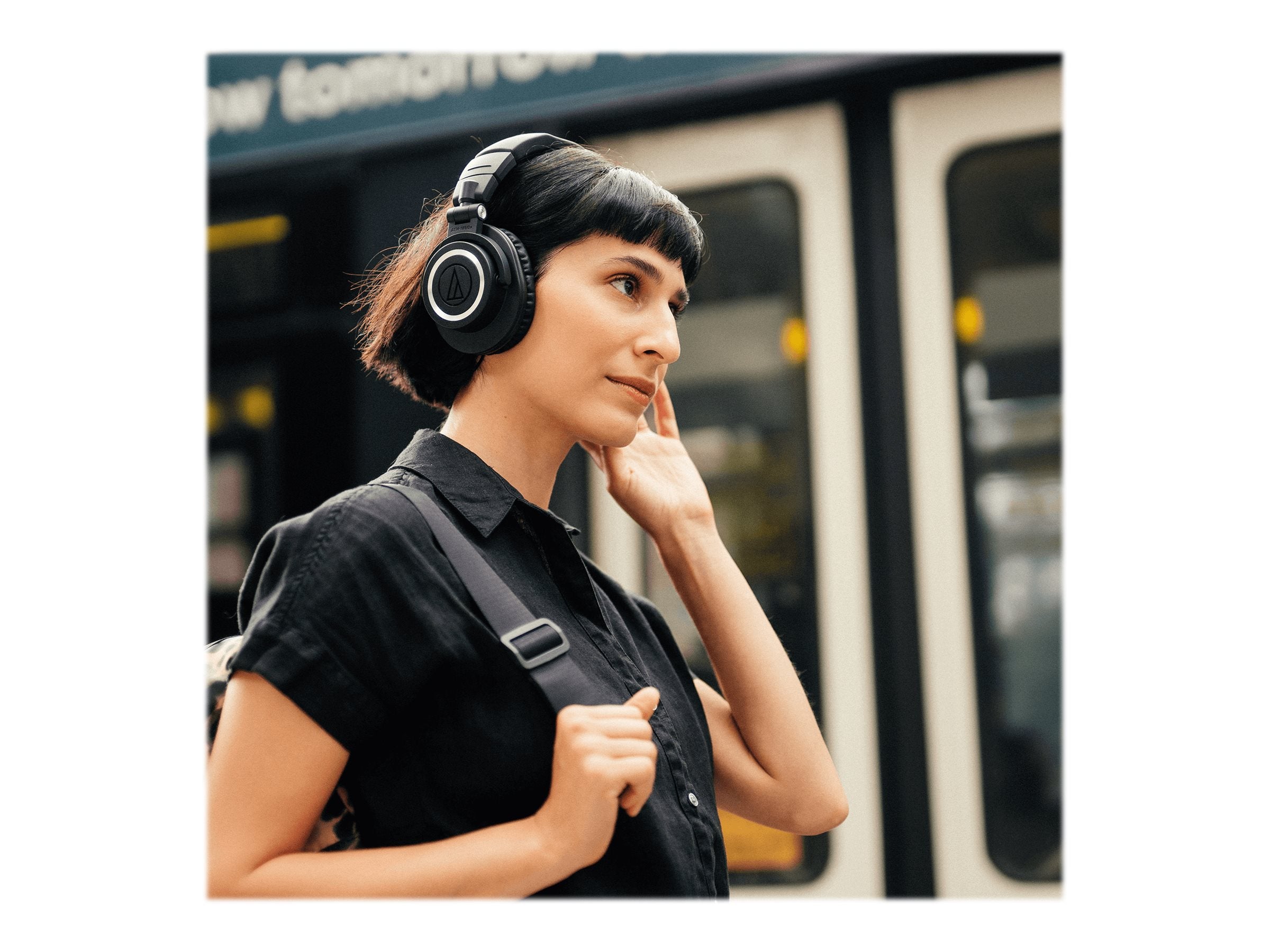 Audio Technica ATH-M50xBT2 Wireless Bluetooth Headphones - Professional Studio Monitor Headphones with Detachable Cable for Music, Gaming & Podcasting - Perfect for Home Studio, Travel & Office Use