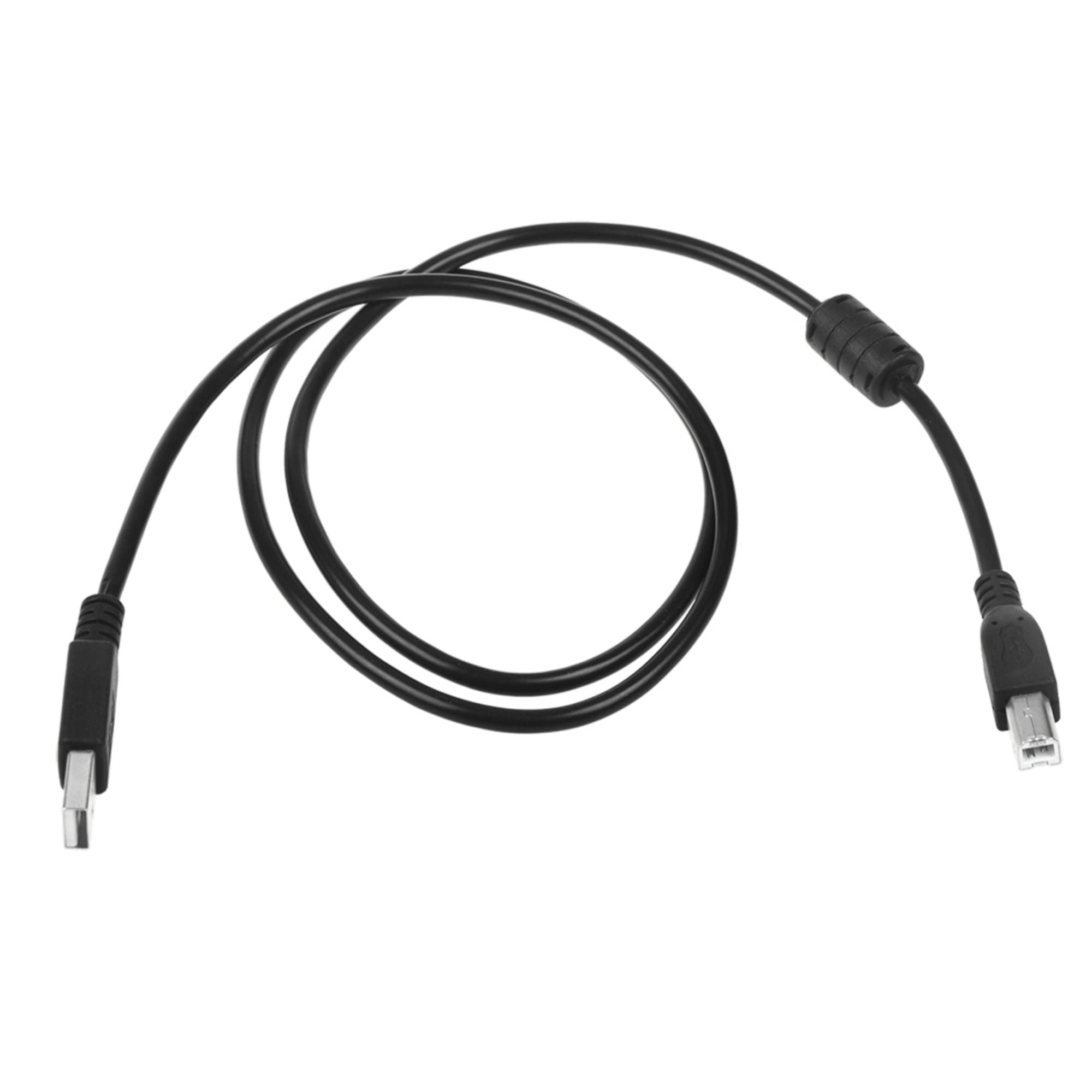 PKPOWER 3.3ft USB Printer Cable for HP Q6264A - High Speed Data Transfer Cord for Laptop, PC, Notebook - Perfect for Home Office Printing & Document Scanning