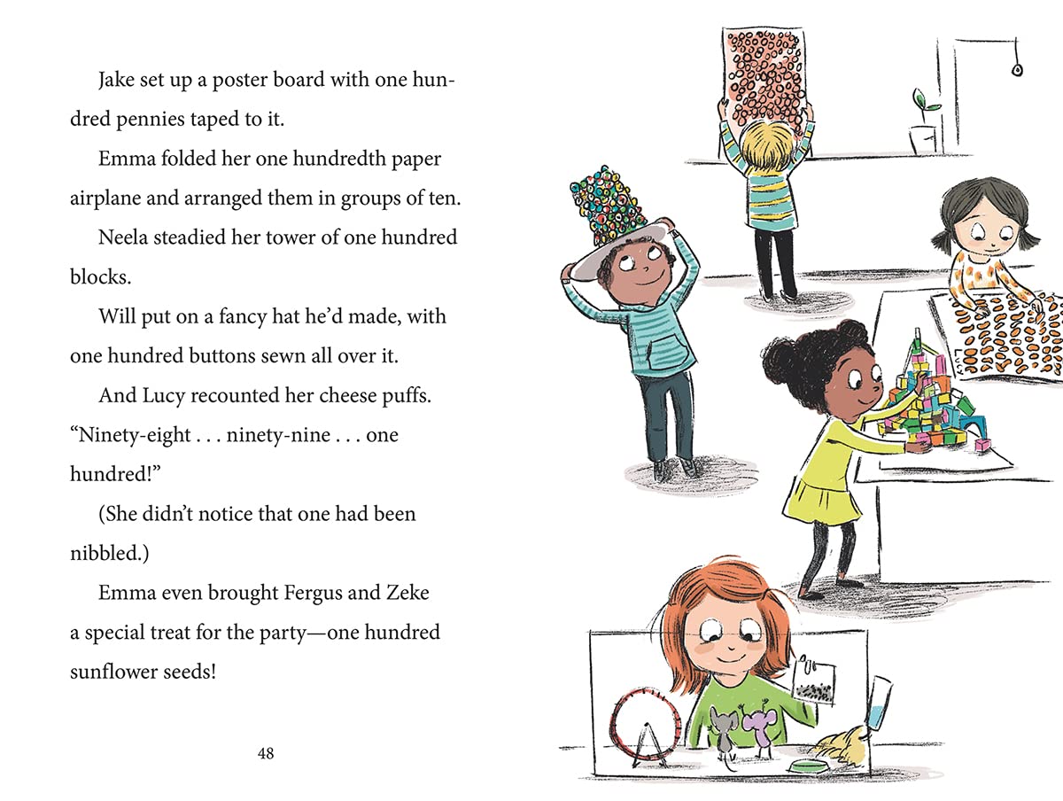 Fergus and Zeke and the 100th Day of School - Children's Chapter Book for Early Readers | Perfect for Classroom Celebrations & 100 Days of School Activities