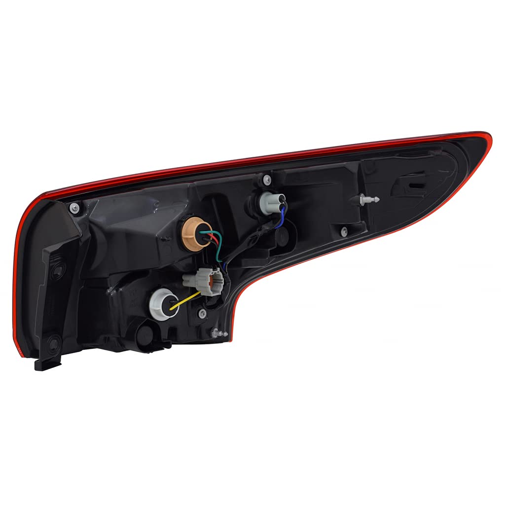Nissan Rogue Sport/Qashqai Outer Tail Light Assembly 2017-2019 Left Driver Side Replacement | Compatible with NI2804117 & 26555-6MA0A | Perfect for Night Driving Safety & Vehicle Customization