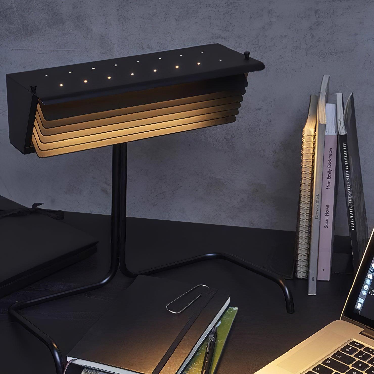 Xalor Modern LED Table Lamp with Touch Control - Adjustable Brightness for Bedroom, Living Room, and Office - Perfect for Reading, Working, and Relaxing