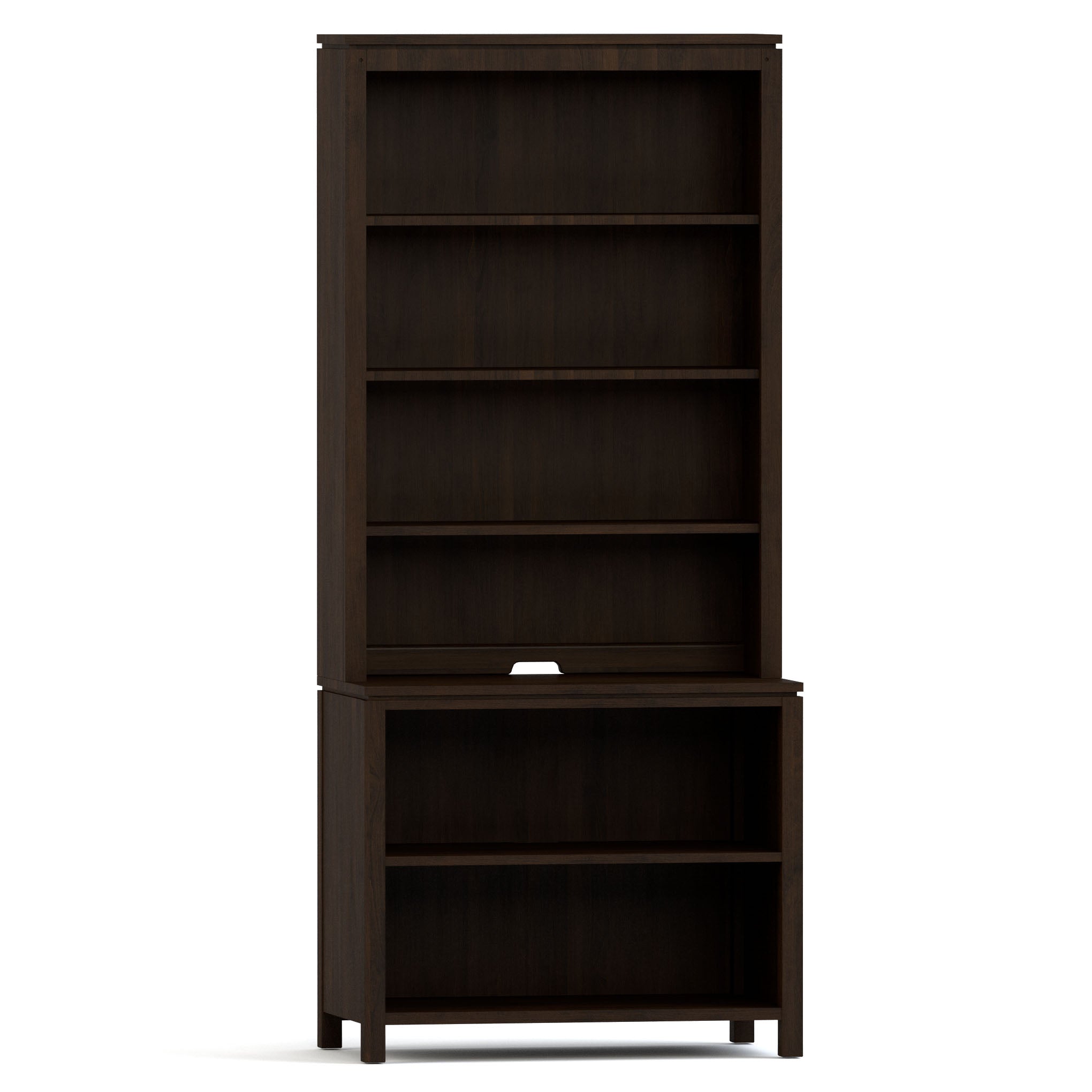 Dwyer Open Bookcase - Modern Wooden Bookshelf for Living Room, Bedroom & Office - Stylish Storage Solution for Books, Decor & Essentials