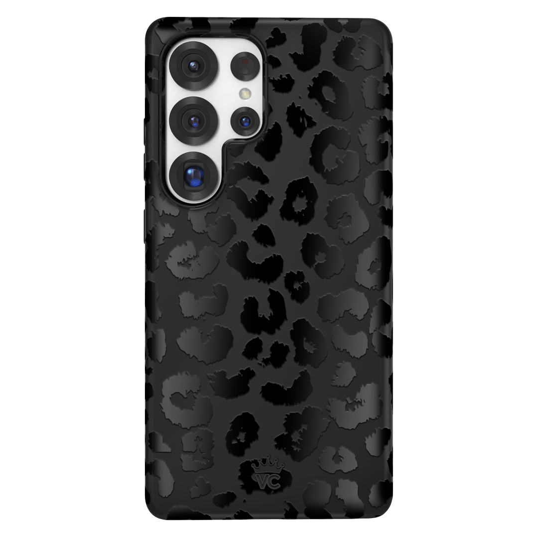 Samsung Galaxy Phone Case - Black Leopard Design | Durable Protective Cover for Samsung Galaxy S21/S22/S23 | Stylish Animal Print Case for Everyday Use & Travel