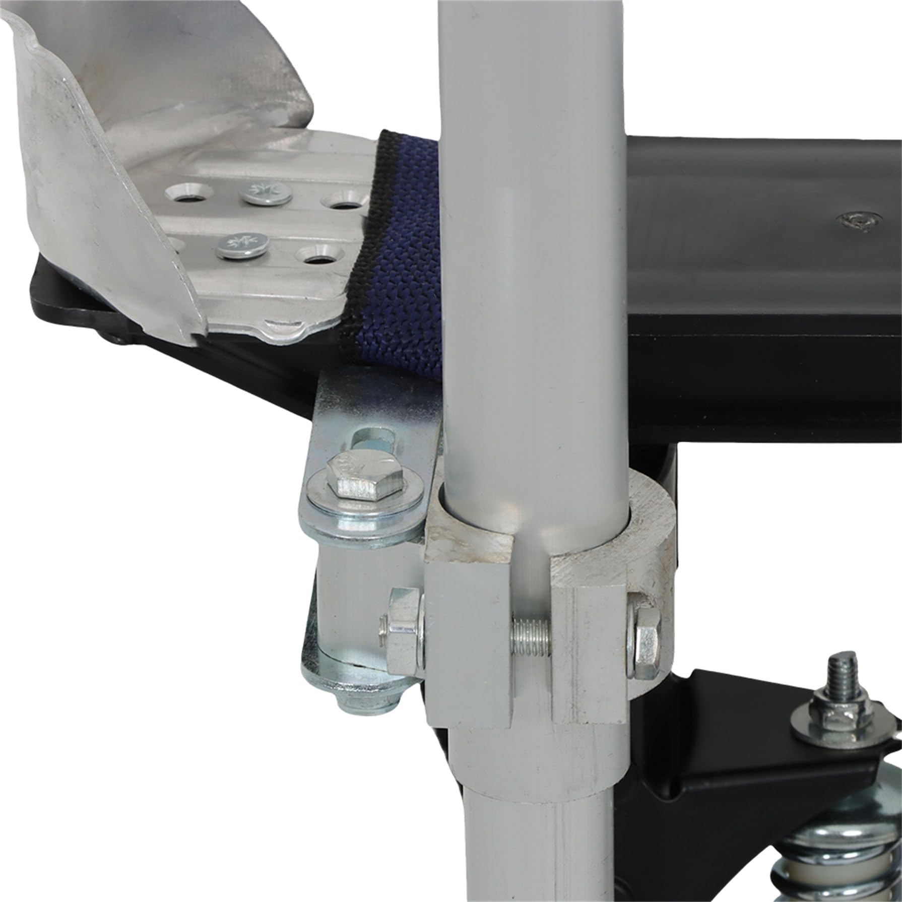 Adjustable Aluminum Drywall Stilts 15-23 Inch - Professional Height-Adjustable Stilts for Painting, Cleaning & High Place Work - Lightweight & Durable Construction (Black) - Perfect for Construction, Maintenance & Ceiling Repairs