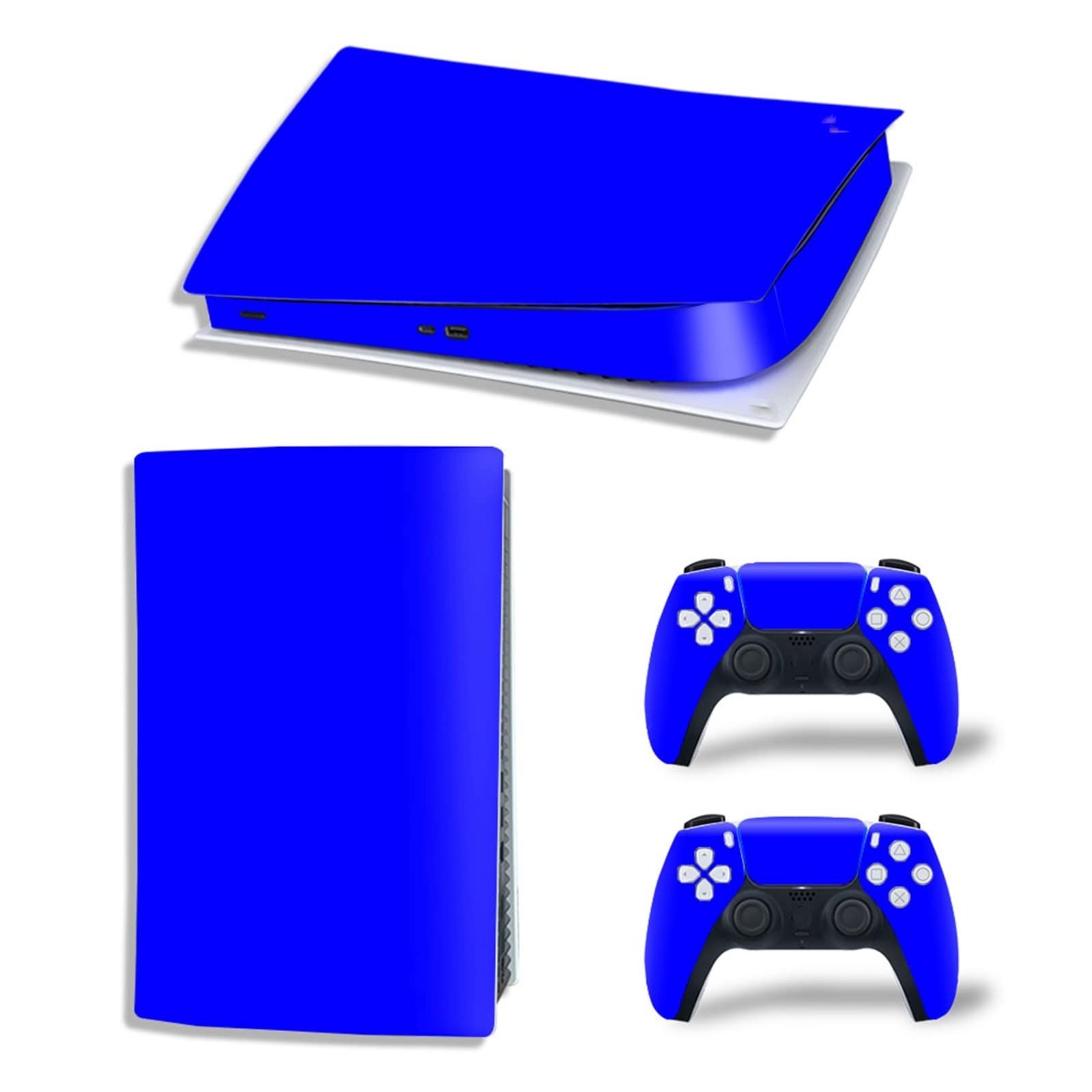 Anime Console Vinyl Skin Decal for PS5 Digital Edition - Scratch-Resistant, Bubble-Free Protection Cover for 2 Controllers - Perfect for Gaming Enthusiasts & Collectors